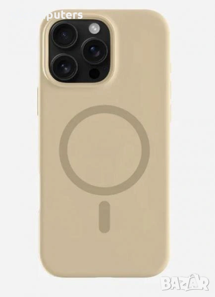 Калъф Liquid Silica MagSafe за iPhone 17 6.3 / Кафе / + Протектор Баркод : 3133501, снимка 1