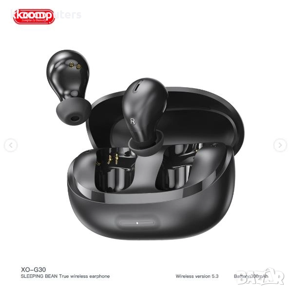 Bluetooth Handsfree Wireless XO-G30 TWS /Черен/ Баркод : 2404127, снимка 1