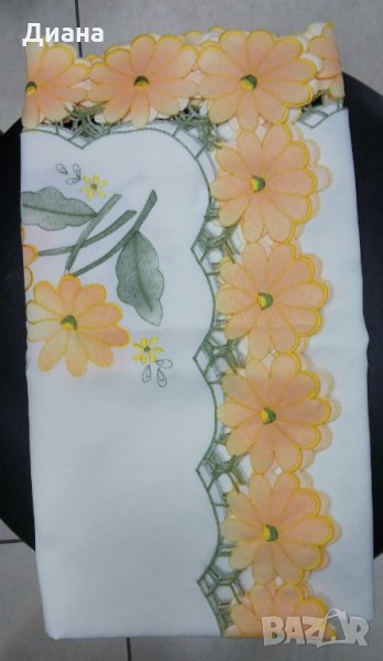 Красиви покривки и салфетки-ръчна бродерия,ръчно плетиво, снимка 1