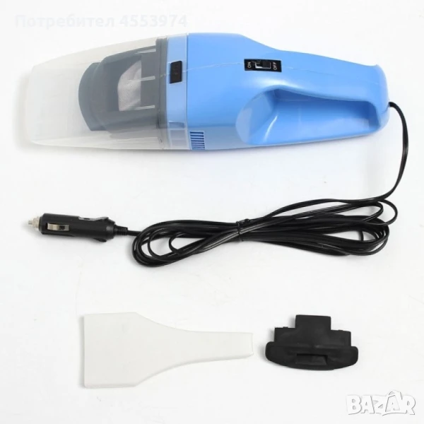 Изключително мощна и компактна 100 W прахосмукачка за автомобил AUTO CLEAN3, снимка 1