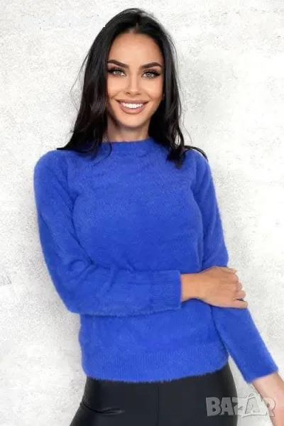 Дамска плюшена блуза поло , снимка 1