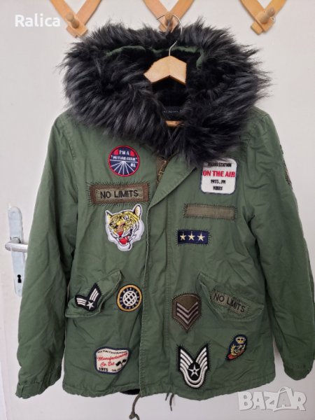 Zara зимно яке парка Уникално!, снимка 1