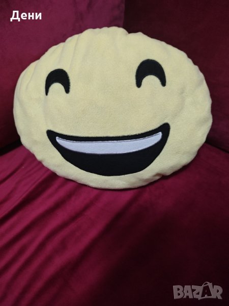 Възглавница Емотиконче/ Житената питка, снимка 1