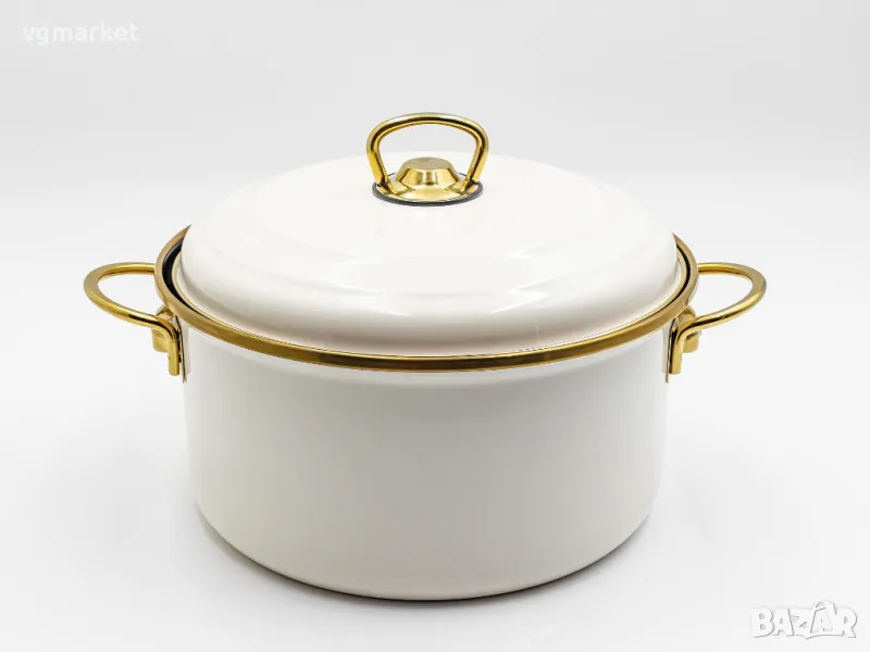 Емайлирана тенджера BONERA 24 см., снимка 1