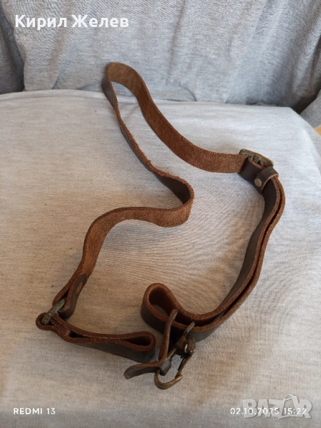 Винтидж кожен ремък за оръжие рядък за КОЛЕКЦИОНЕРИ 51105, снимка 1