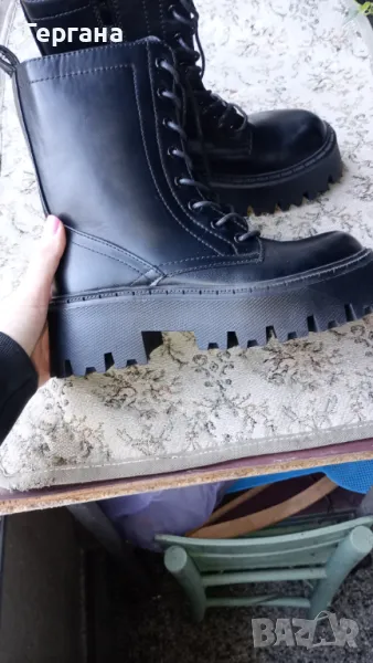 Нови боти с връзки и цип, снимка 1