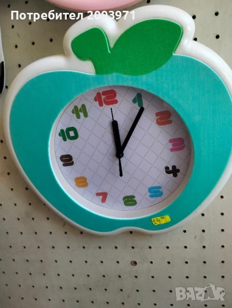 детски стенен часовник, снимка 1