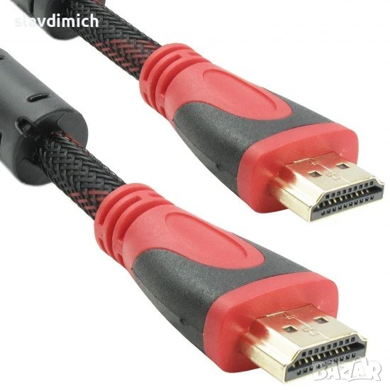 НОВ HDMI кабел дължина 1,8 Метра , снимка 1