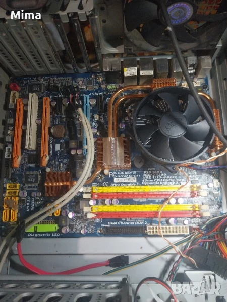 GIGABYTE GA-EP45-DS4 Дъно с процесор за компютър, снимка 1