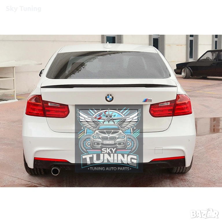 М3 Лип Спойлер за багажник за Bmw f30 spoiler бмв ф30, снимка 1