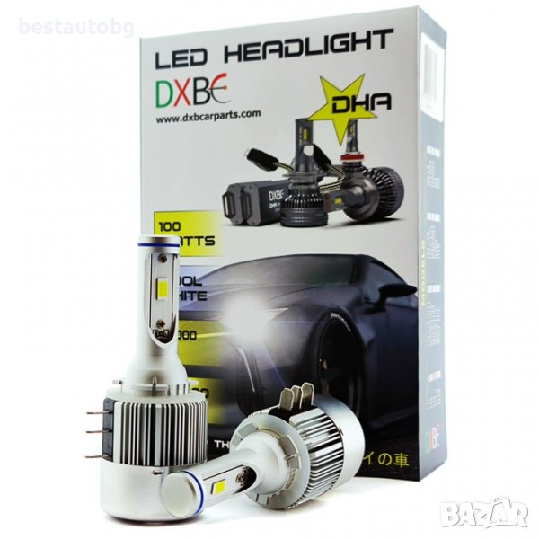 LED система DXBC H15 12V 12000LM 100W, снимка 1
