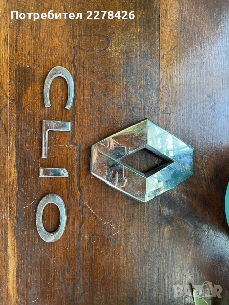 Емблема и букви RENAULT CLIO, снимка 1