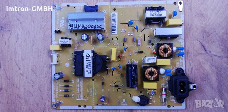 Захранване Power Supply Board LGP43T-19U1 LG 43UN73006 LC, снимка 1