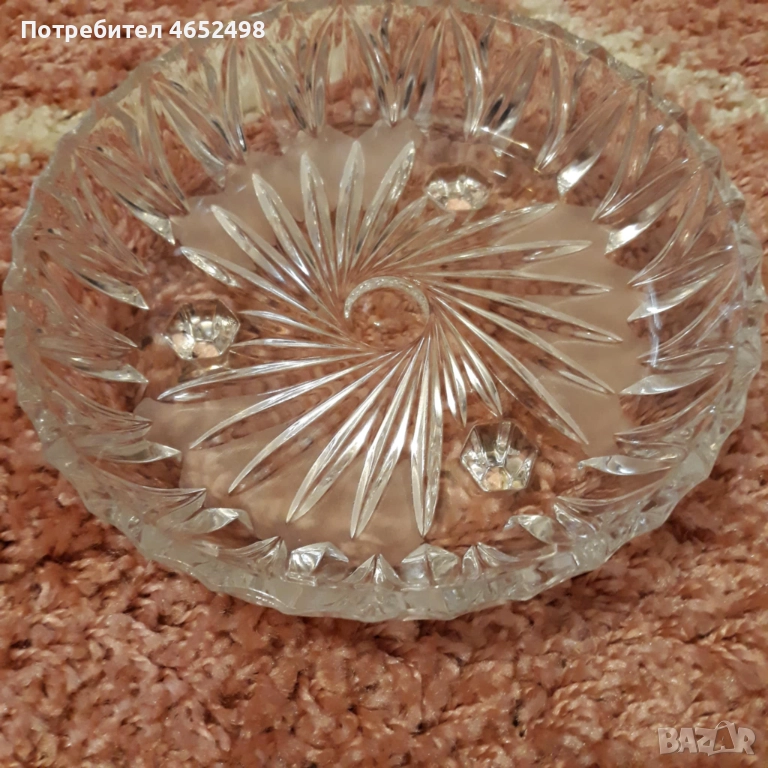 Бонбониера Оловен кристал, снимка 1