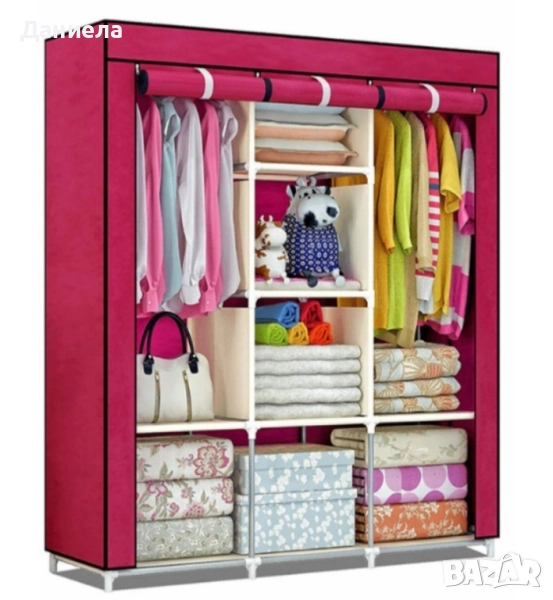Спален гардероб с цип и 3 разделения; , снимка 1