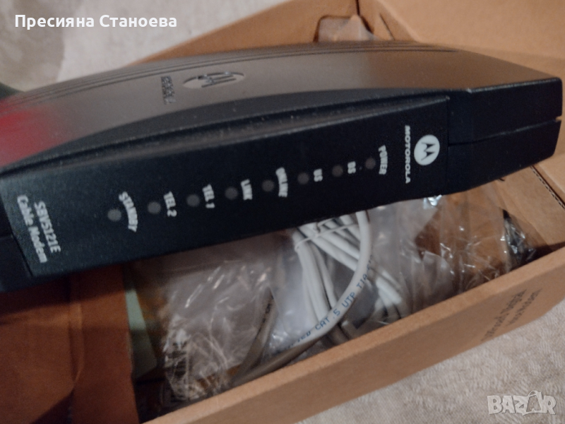 Motorola SURFboard SBV5121E Digital Voice Modem, снимка 1