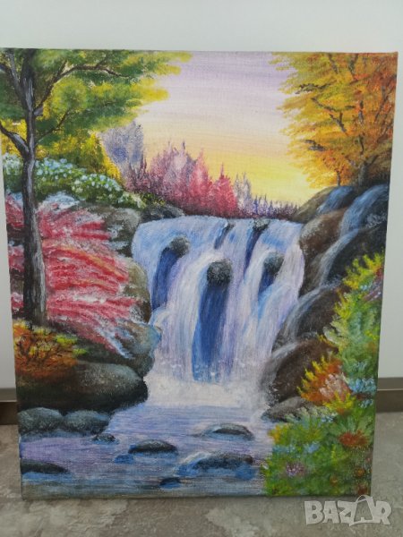 Картини с акрилни бои върху платно, снимка 1