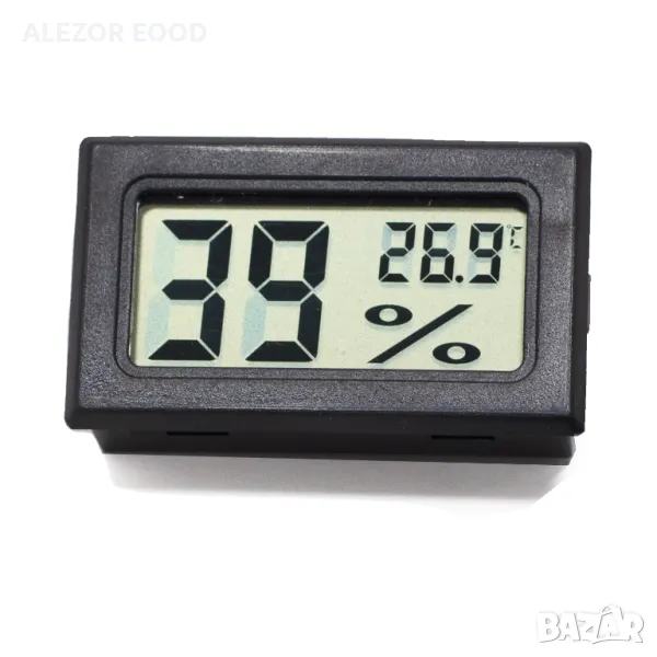Влагомер и термометър без сонда 0% - 99%,  -50 °C - 70 °C 4213, снимка 1