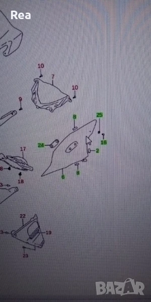 Елемент # 6 за Suzuki Hayabusa , снимка 1