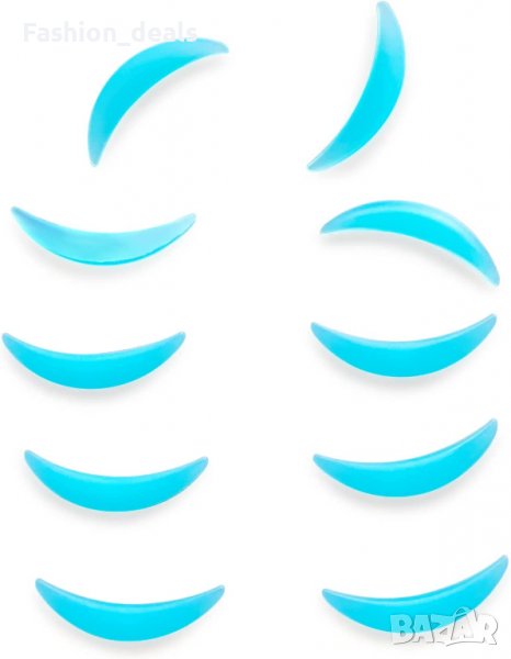 Нов комплект силиконови подложки за повдигане на долни мигли за многократна употреба, снимка 1