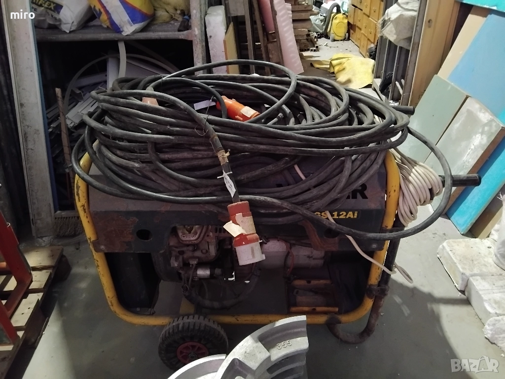 Генератор Wacker 12 KW , 12 КВ, снимка 1