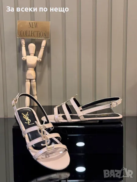 Yves Saint Laurent Дамски Бежови Сандали Код E369, снимка 1