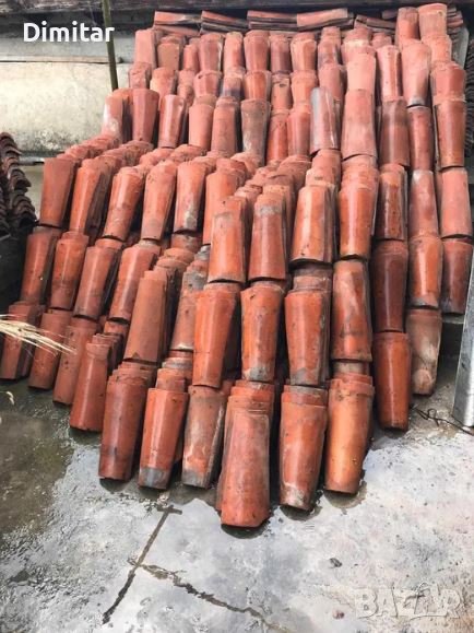 Стари масивни заводски керемиди, снимка 1