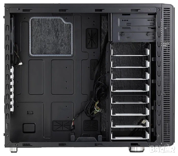 Професионална/тежка безшумна fractal define R3 отлично A/A-/A--, снимка 1