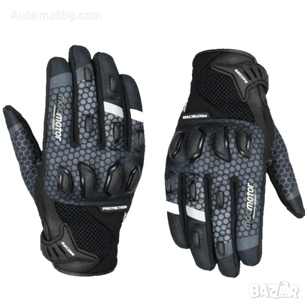 Мото ръкавици Automat, PA512, 2бр, Черни, L, XL и XXL, снимка 1