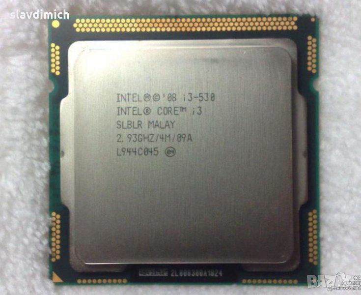 Процесор Intel® Core™ i3-530 4M Cache, 2.93 GHz Socket 1156, снимка 1