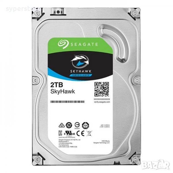 HDD твърд диск, 2TB, Seagate Surveillance, SS300409, снимка 1