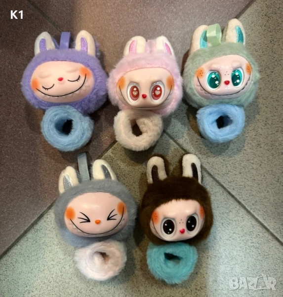 Плюшена гривна за ръка Лабубу, Labubu, снимка 1