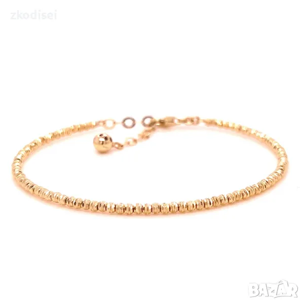 Златна дамска гривна 3,79гр. 14кр. проба:585 модел:29336-6, снимка 1