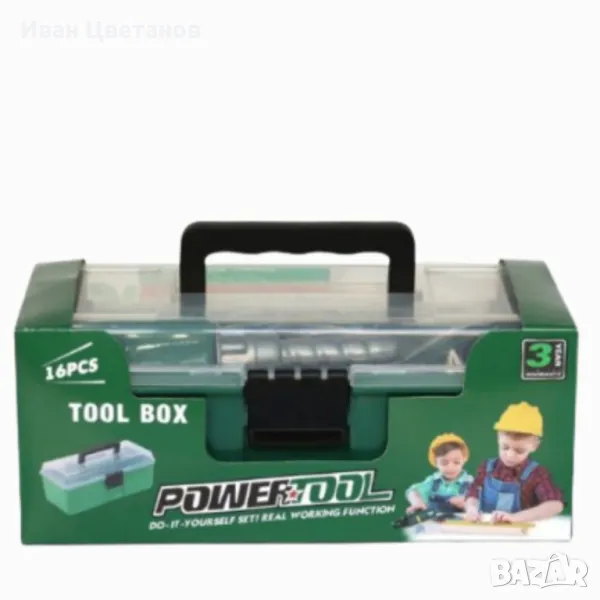 Детски куфар с инструменти, 16 или 25 части, снимка 1