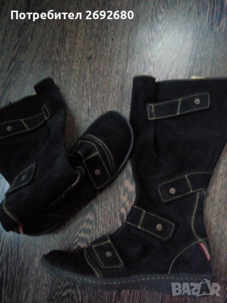 Ботуши от естествена кожа 40- номер, снимка 1
