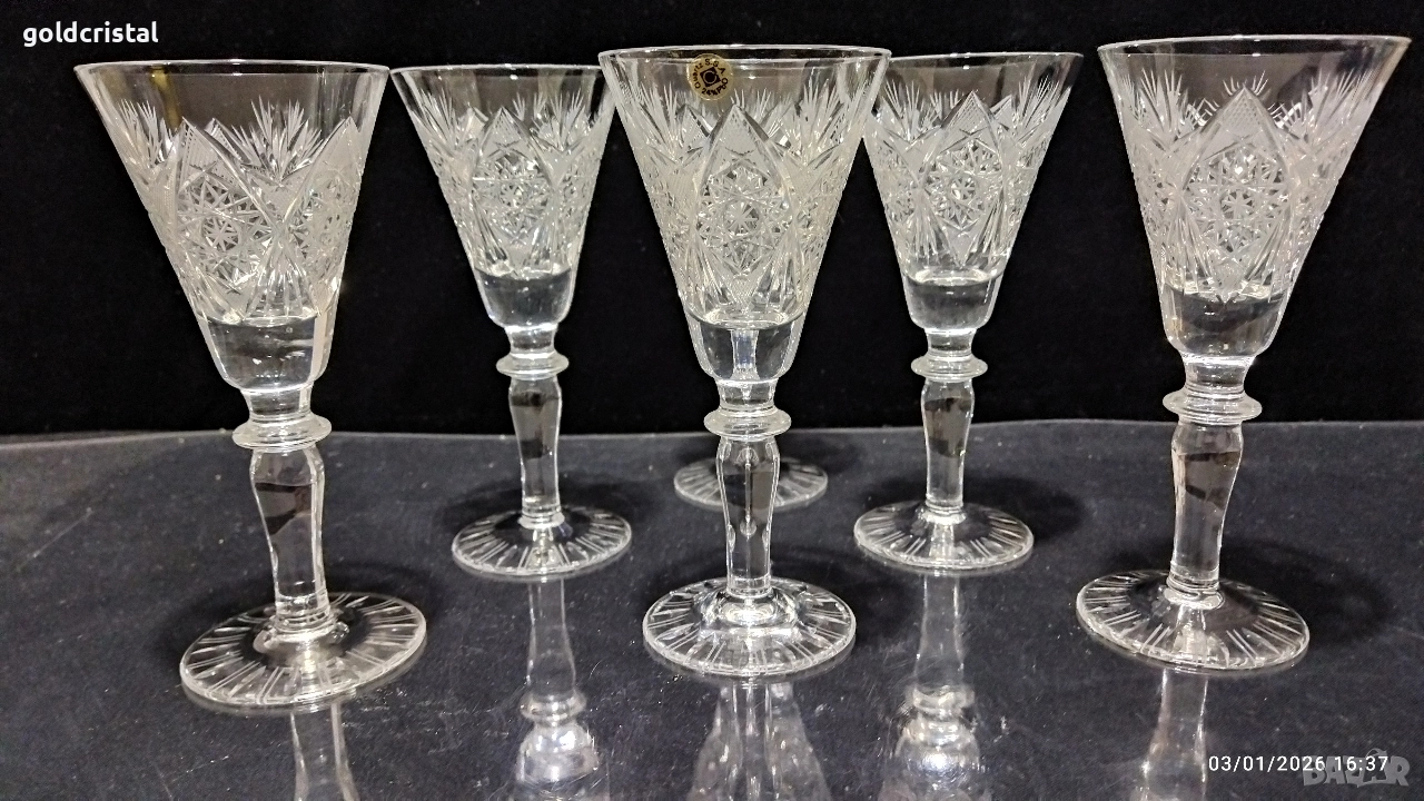 кристални чаши , снимка 1