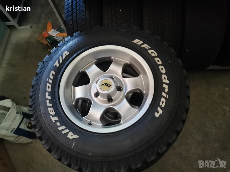 джанти с гуми 5 по 114.3 междуболтово, снимка 1