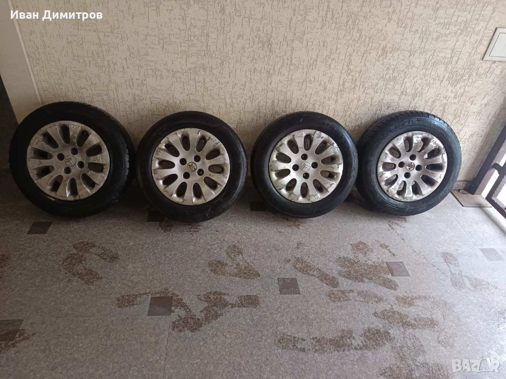 Летни гуми с лети джанти , снимка 1