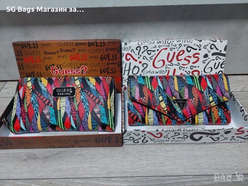 Guess дамско портмоне дамски портфейл код 275, снимка 1