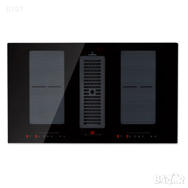 Индукционни котлони с вграден аспиратор , снимка 1