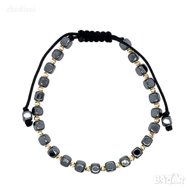 Златна регулируема гривна 1,04гр. 14кр. проба:585 модел:33336-1, снимка 1