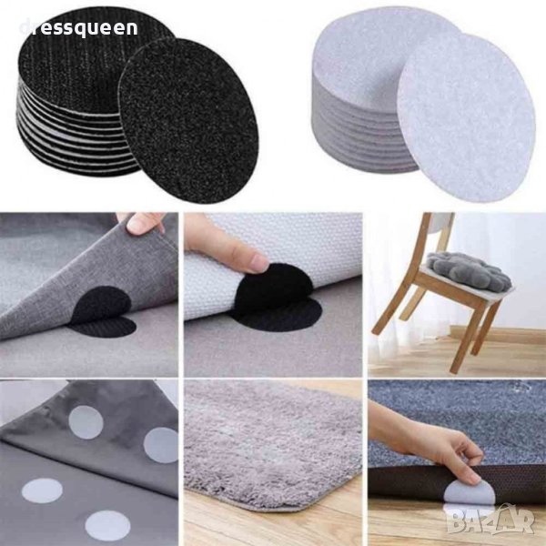 2981 Самозалепващи велкро подложки за фиксиране на различни предмети, снимка 1