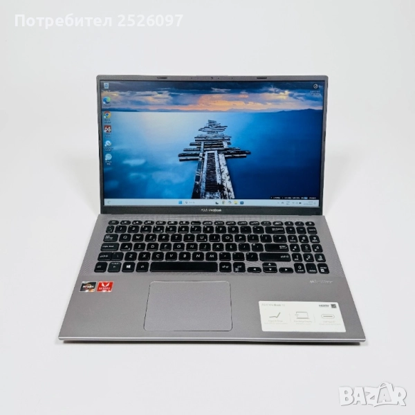 ASUS VivoBook 15 FHD/Ryzen 5 3500U/8GB DDR4/256GB NVMe/AMD Vega 8, снимка 1