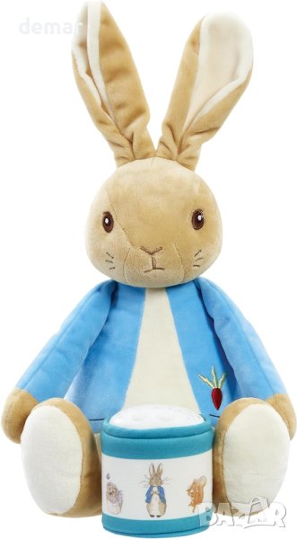 Peter Rabbit - мека играчка с класически герои със звездно нощно небе, снимка 1