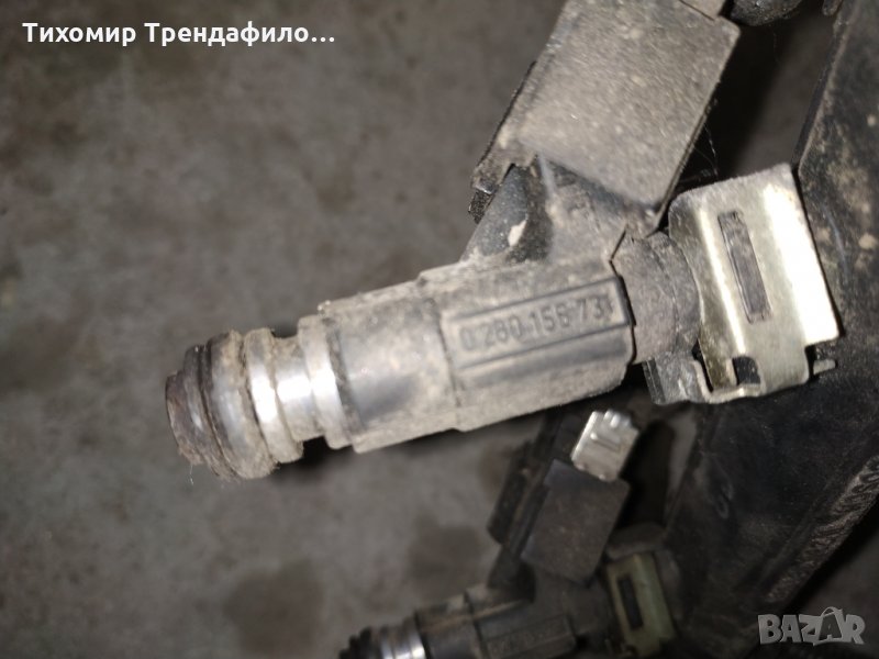 Дюзи бензин за поло 1.4 с рейла и регулатора за налягане 030133319G 0280155731 0280151031 030906031E, снимка 1