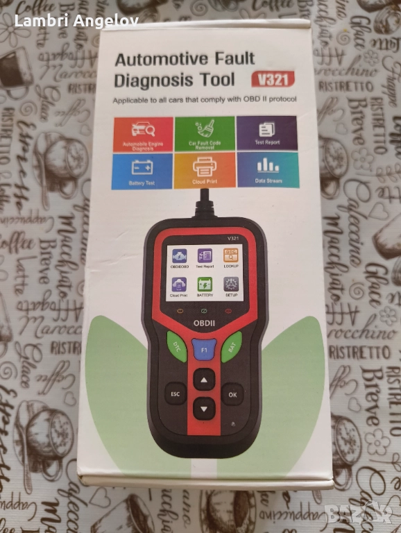 Автодиагностика ODB ll protocol, снимка 1