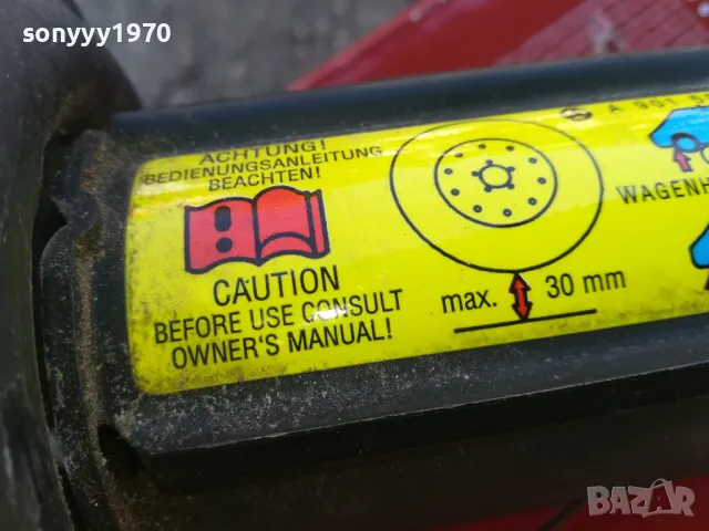 MERCEDES ОРИГИНАЛЕН КРИК ЗА СПРИНТЕР 2809241850, снимка 8 - Аксесоари и консумативи - 47388119