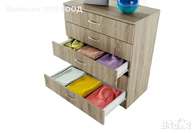 Скрин Сити 3005 сонома, орех или комбинация бяло/ арвен, снимка 3 - Скринове - 18790280