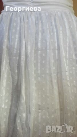 Кокетна бяла рокля 👗💎XS, S, М👗💎арт.110, снимка 7 - Рокли - 26742363