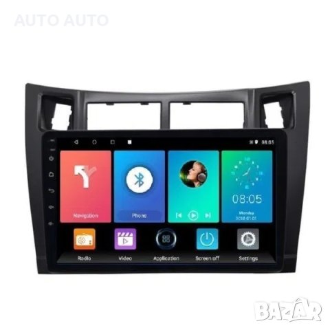 Toyota yaris android Тойота ярис навигация кола андроид 05-11 камера, снимка 1 - Аксесоари и консумативи - 40508827